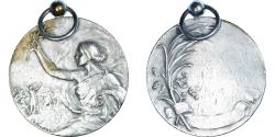 World Coins - France, Medal, Concours de Musique, Kinsburger, Art nouveau, , Silvered