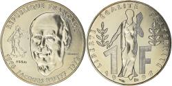 World Coins - Coin, France, Jacques Rueff, 1 Franc, 1996, Paris, ESSAI, , Nickel