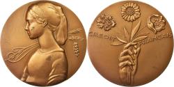 World Coins - France, Medal, Banque, Crédit Français, Simon, , Bronze