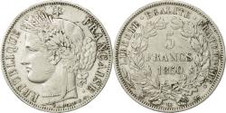 World Coins - Coin, France, Cérès, 5 Francs, 1850, Strasbourg, , Silver, KM:761.2