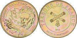 World Coins - France, Token, Musée Grévin, Johnny Hallyday, 2012, Copper-nickel Aluminium