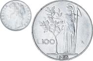 World Coins - Coin, Italy, 100 Lire, 1966, Rome, , Stainless Steel, KM:96.1