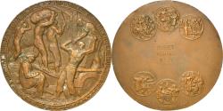 World Coins - France, Medal, Fédération Nationale des Entreprises à Commerces Multiples