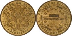 World Coins - France, Tourist token, Musée de la mer, Biarritz, 2003, MDP, Nordic gold