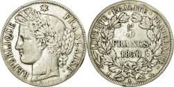 World Coins - Coin, France, Cérès, 5 Francs, 1850, Bordeaux, , Silver, Gadoury:719