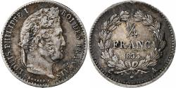 World Coins - France, 1/4 Franc, Louis-Philippe, 1833, Lille, Silver, , Gadoury:355