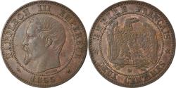 World Coins - Coin, France, Napoleon III, 2 Centimes, 1855, Strasbourg, , KM 776.3