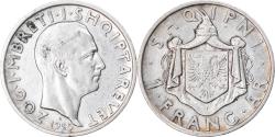 World Coins - Coin, Albania, Zog I, Frang Ar, 1935, Rome, , Silver, KM:16