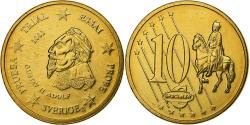 World Coins - Sweden, Medal, 10 C, Essai-Trial, 2003, Copper-Nickel Gilt, Gustav II,