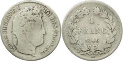 World Coins - Coin, France, Louis-Philippe, Franc, 1846, Paris, , Silver, KM:748.1
