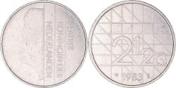 World Coins - Coin, Netherlands, Beatrix, 2-1/2 Gulden, 1983, , Nickel, KM:206