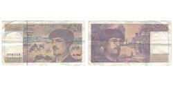 World Coins - France, 20 Francs, Debussy, 1997, N.062, EF(40-45), Fayette:66ter.2, KM:151i