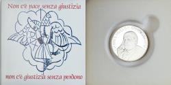 World Coins - Vatican, 5 Euro, 2002, Projet de paix et d'unité, , Silver