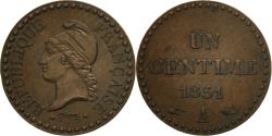 World Coins - Coin, France, Dupré, Centime, 1851, Paris, , Bronze, KM:754, Le
