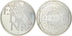 World Coins - France, 5 Euro, Fraternité, 2013, , Silver, Gadoury:EU647