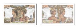 World Coins - Banknote, France, 5000 Francs, 5 000 F 1949-1957 ''Terre et Mer'', 1951