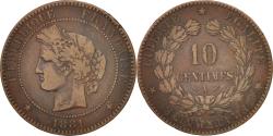 World Coins - Coin, France, Cérès, 10 Centimes, 1881, Paris, , Bronze, KM:815.1