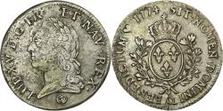World Coins - Coin, France, Louis XV, Écu à la vieille tête, Ecu, 1774, Perpignan