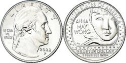 Us Coins - Coin, United States, quarter dollar, 2022, Philadelphia, Anna May Wong,