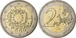 World Coins - Malta, 2 Euro, Drapeau européen, 2015, , Bi-Metallic