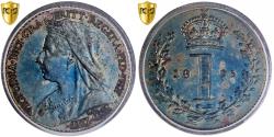 World Coins - Great Britain, Victoria, Penny, Maundy, 1895, London, Silver, PCGS, , KM:775