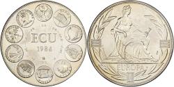 World Coins - France, Medal, Ecu Europa, Europe Assise, 1984, Copper-nickel,
