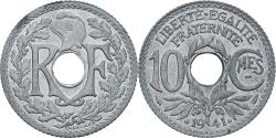 World Coins - Coin, France, 10 Centimes, 1941, Paris, , Zinc, KM:897, Gadoury:288c