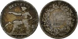 World Coins - Switzerland, Franc, 1850, Paris, Silver, , KM:9