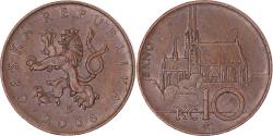 World Coins - Coin, Czech Republic, 10 Korun, 2008, , Copper Plated Steel, KM:4