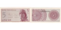 World Coins - Indonesia, 5 Sen, UNC(65-70)