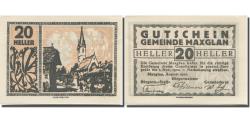 World Coins - Banknote, Austria, Maxglan, 20 Heller, Eglise, 1920 UNC(63) Mehl:FS 602a