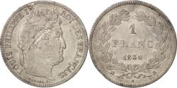 World Coins - Coin, France, Louis-Philippe, Franc, 1834, Rouen, , Silver, KM:748.2