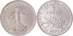 World Coins - Coin, France, Semeuse, Franc, 1971, Paris, , Nickel, KM:925.1