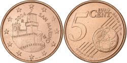 World Coins - San Marino, 5 Euro Cent, 2004, Rome, Copper Plated Steel, , KM:442