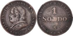 World Coins - Coin, ITALIAN STATES, PAPAL STATES, Pius IX, Soldo, 5 Centesimi, 1867, Roma