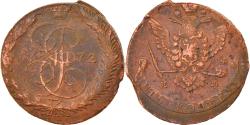 World Coins - Coin, Russia, Catherine II, 5 Kopeks, 1772, Ekaterinbourg, , Copper