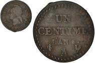World Coins - Coin, France, Dupré, Centime, AN 6, Paris, , Bronze, KM:646