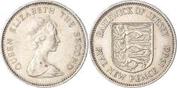 World Coins - Coin, Jersey, 5 New Pence, 1968