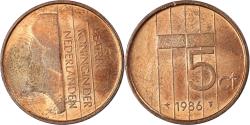 World Coins - Coin, Netherlands, 5 Cents, 1986