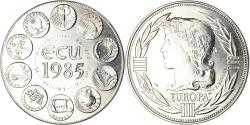 World Coins - France, Medal, Ecu Europa, Marianne, Politics, 1985, Rodier,