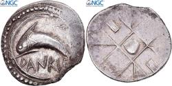 Ancient Coins - Sicily, Drachm, ca. 500-480 BC, Messina, Silver, NGC, , HGC:2-766