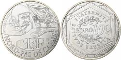 World Coins - France, 10 Euro, Euros des régions, Nord-Pas De Calais .FDC, 2012, Paris