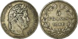 World Coins - Coin, France, Louis-Philippe, 5 Francs, 1841, Bordeaux, , Silver