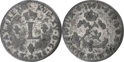 World Coins - France, Louis XV, Double Sol, 1741, Strasbourg, Billon, , Gadoury:281