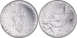 World Coins - Coin, VATICAN CITY, Paul VI, 100 Lire, 1976, Rome, , Stainless Steel