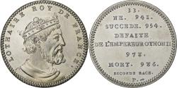 World Coins - France, Medal, Roi de France, Lothaire, Copper-nickel, Piéfort,