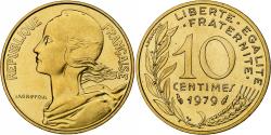 World Coins - France, 10 Centimes, Marianne, 1979, Monnaie de Paris, série FDC