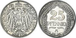 World Coins - Coin, GERMANY - EMPIRE, Wilhelm II, 25 Pfennig, 1910, Berlin, , Nickel