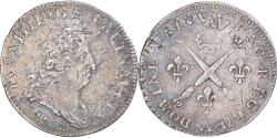 World Coins - Coin, France, Louis XIV, 5 Sols aux insignes, 5 Sols, 1/16 ECU, 1702, Paris