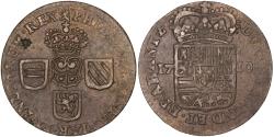 World Coins - Coin, Spanish Netherlands, NAMUR, Philip V of Spain, Liard, 1710, Namur
